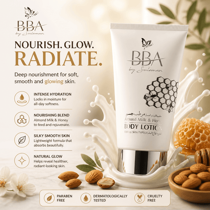 BODY LOTION Almond Milk & Honey - BODY LOTION (for all skin types)