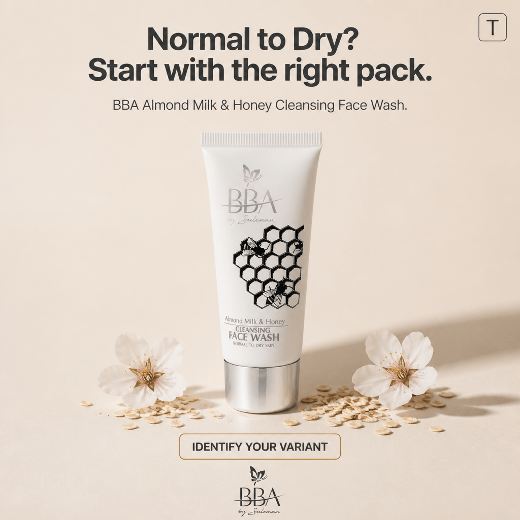 FACE WASH Almond Milk & Honey CLEANSING FACE WASH ( NORMAL TO DRY SKIN)