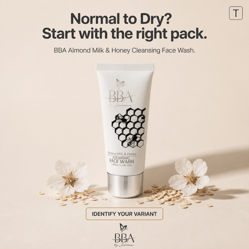 FACE WASH Almond Milk & Honey CLEANSING FACE WASH ( NORMAL TO DRY SKIN)