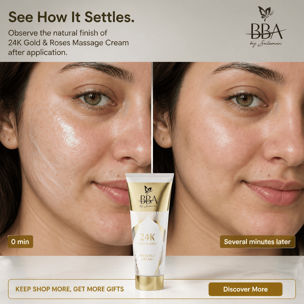 24K Gold & Roses Massage Cream