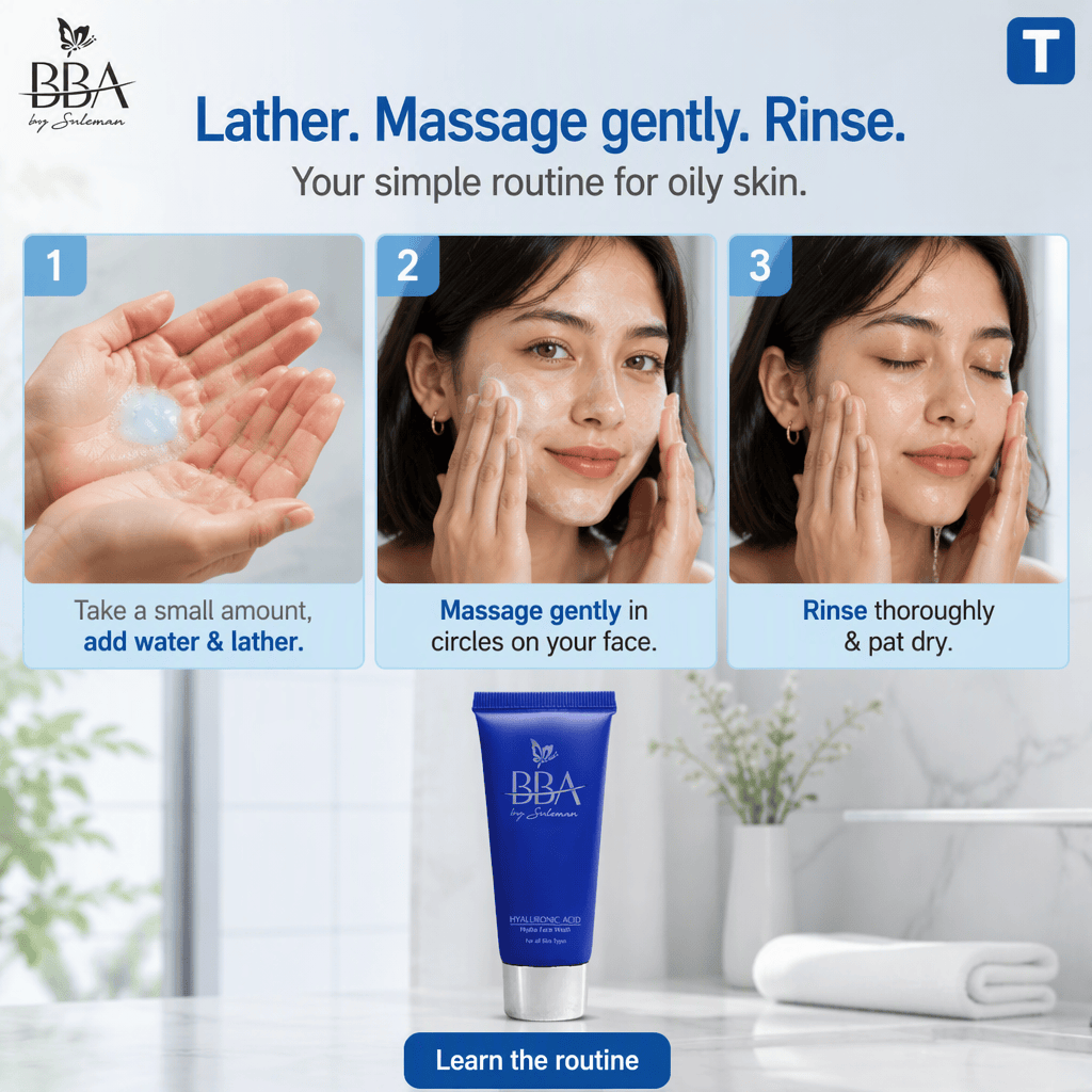 HYALURONIC ACID face wash HYALURONIC ACID - HA Face Wash ( For oily skin)