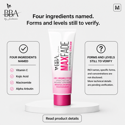 Brightening Cream Maxfade Skin Brightening Cream