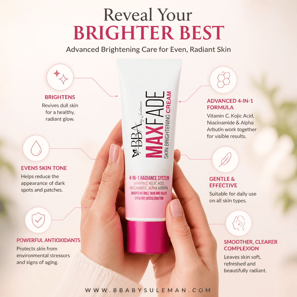 Brightening Cream Maxfade Skin Brightening Cream