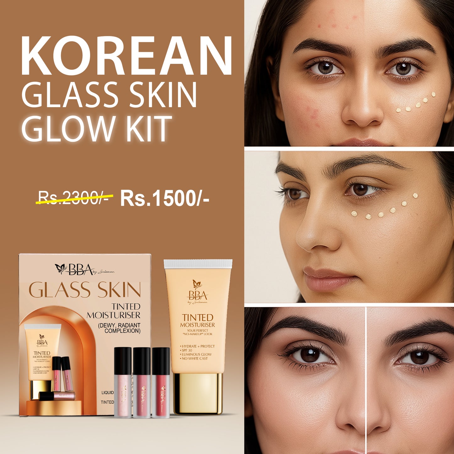 Korean Glass Skin Glow Kit