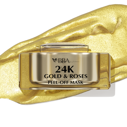 24K Gold & Roses Peel-Off Mask