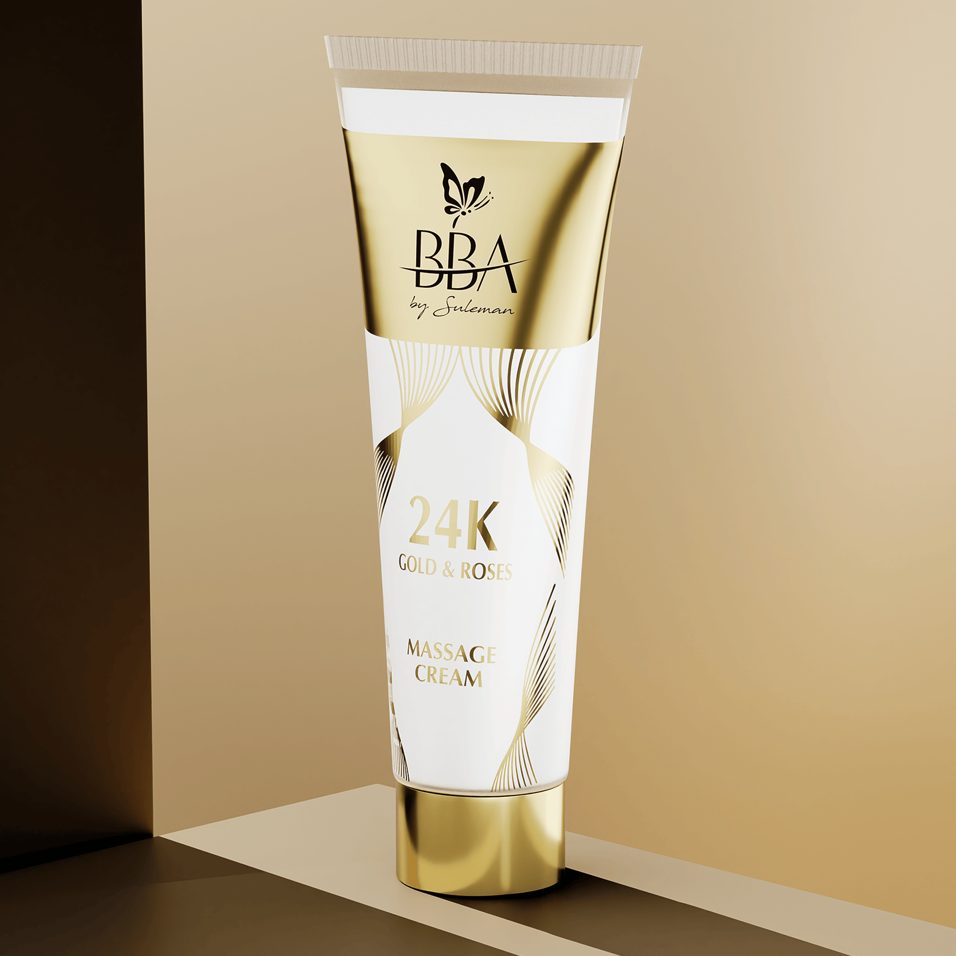 24K Gold & Roses Massage Cream