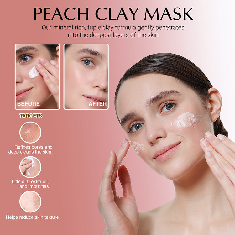 PEACH CLAY MASK