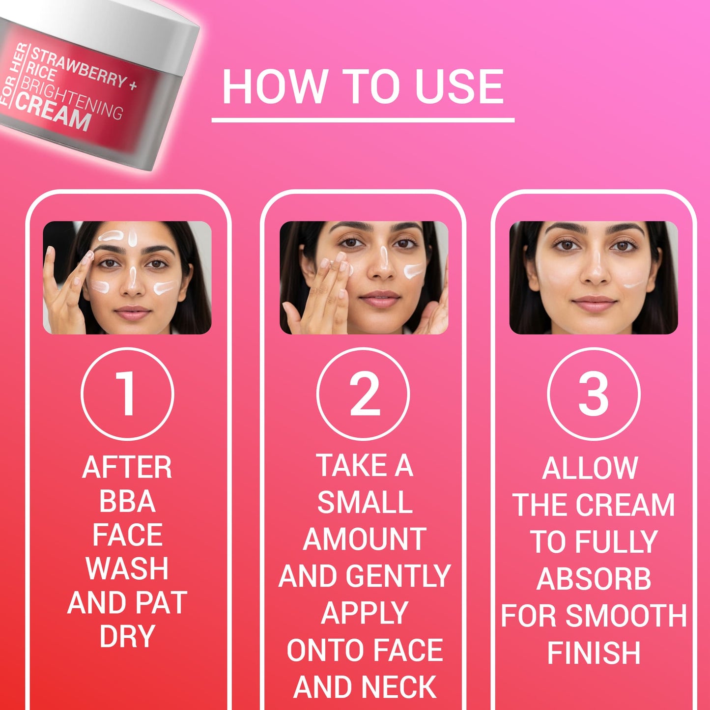 skincare, haircare routine Bold Beauty Set | Strawberry Skincare + Haircare Routine | BBA Skincare Pakistan